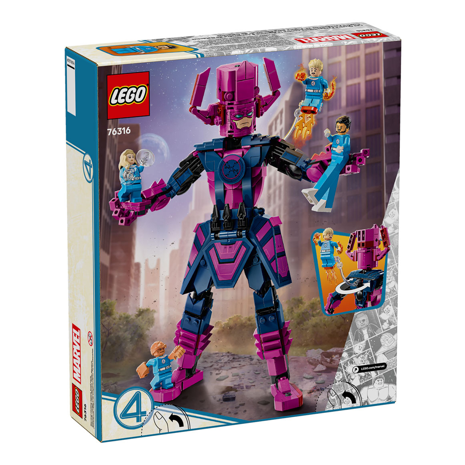 Конструктор LEGO Marvel Super Heroes 218 дет. - фото 11