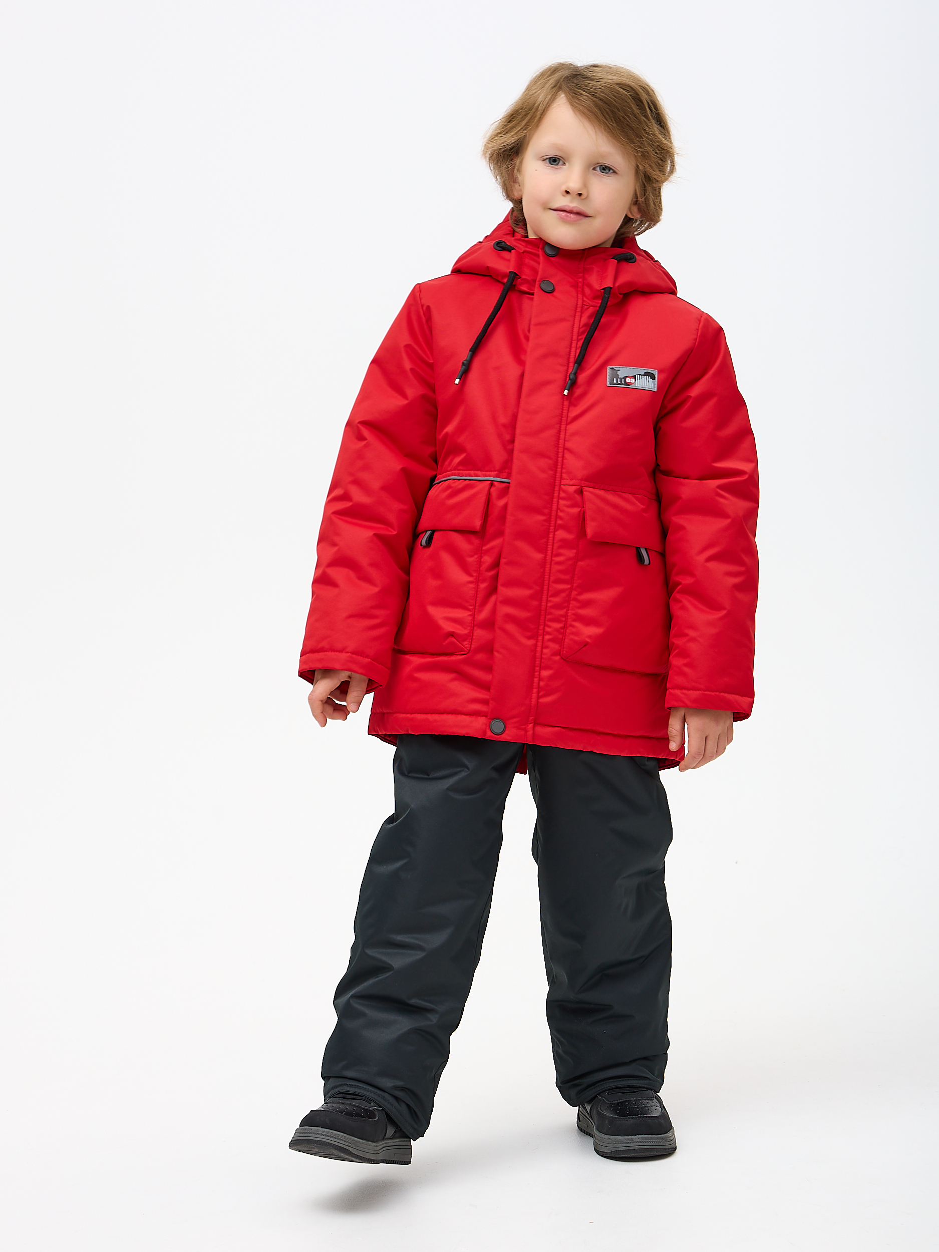 Куртка и полукомбинезон Kvartet 754 красный - фото 3