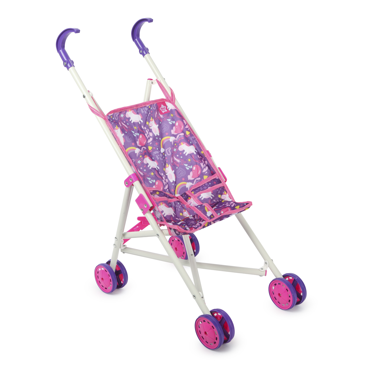 Коляска-трость для кукол Demi Star OTG0870241purple - фото 1