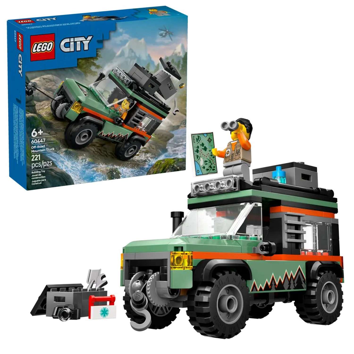 Конструктор LEGO City Горный внедорожник - фото 1