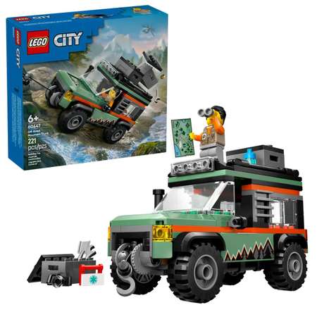 Конструктор LEGO City Горный внедорожник блочный