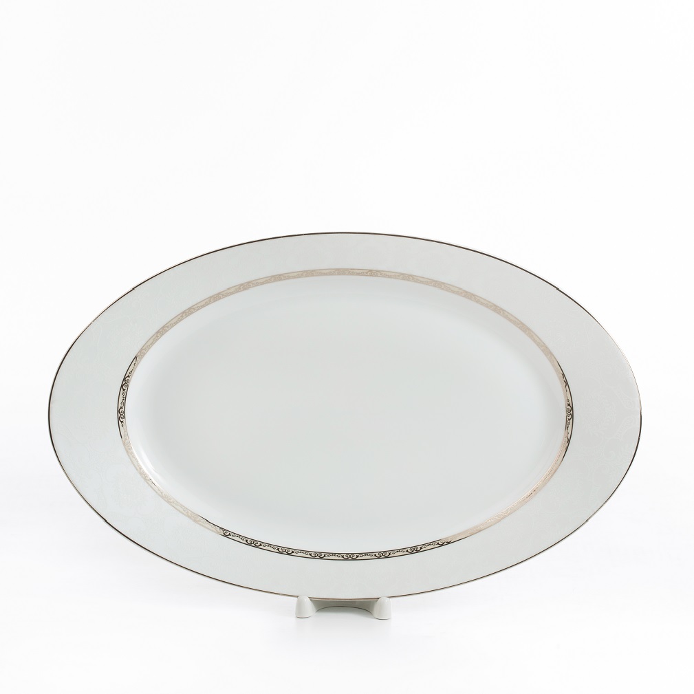 Сервиз столовый Zarin Porcelain Industries на 6 персон Italia F Gift Platinum 28 предметов - фото 3