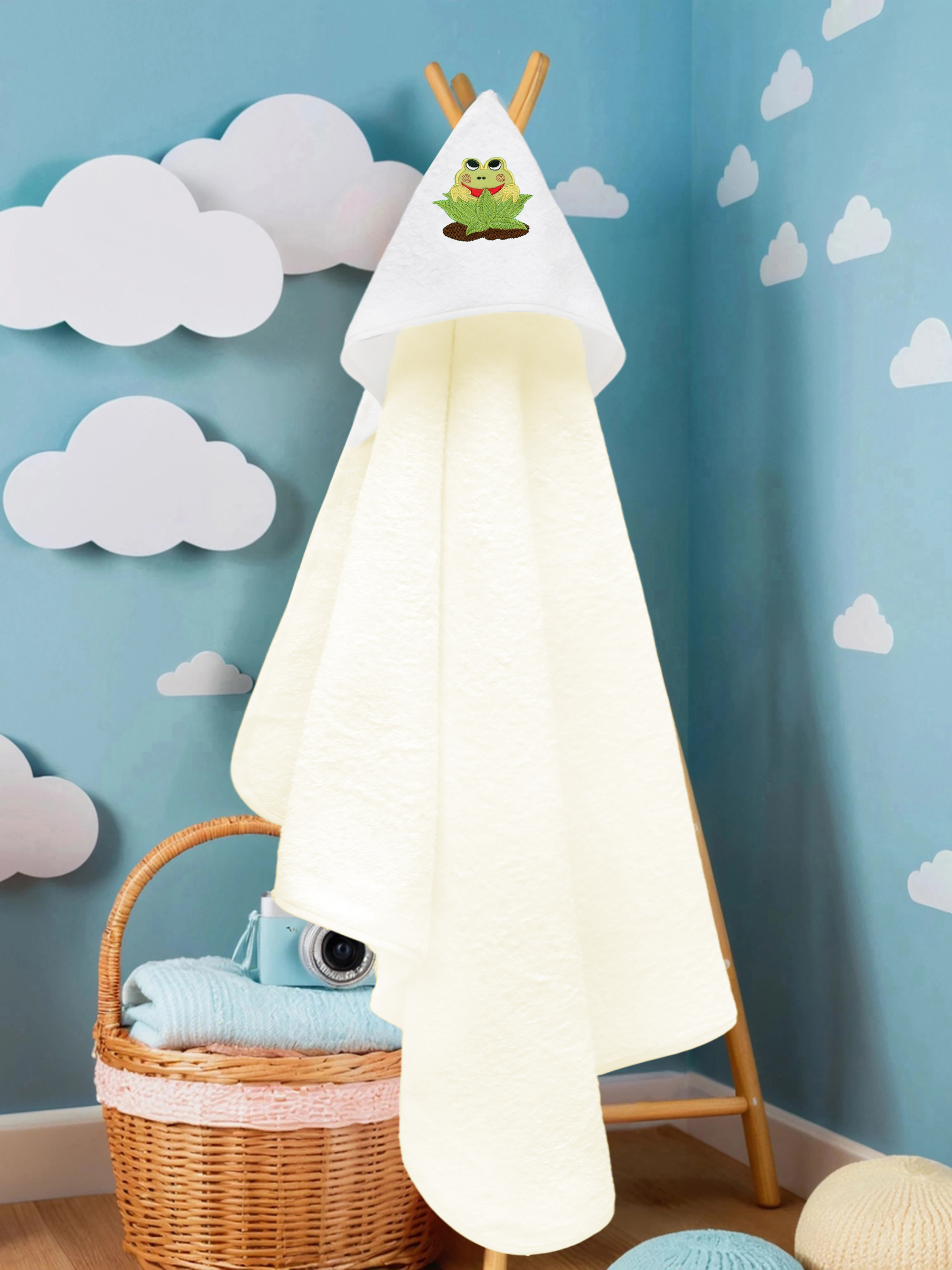 Полотенце уголок Wellness Малыш-01/00_Л 80 x 100 см 1 шт. - фото 1