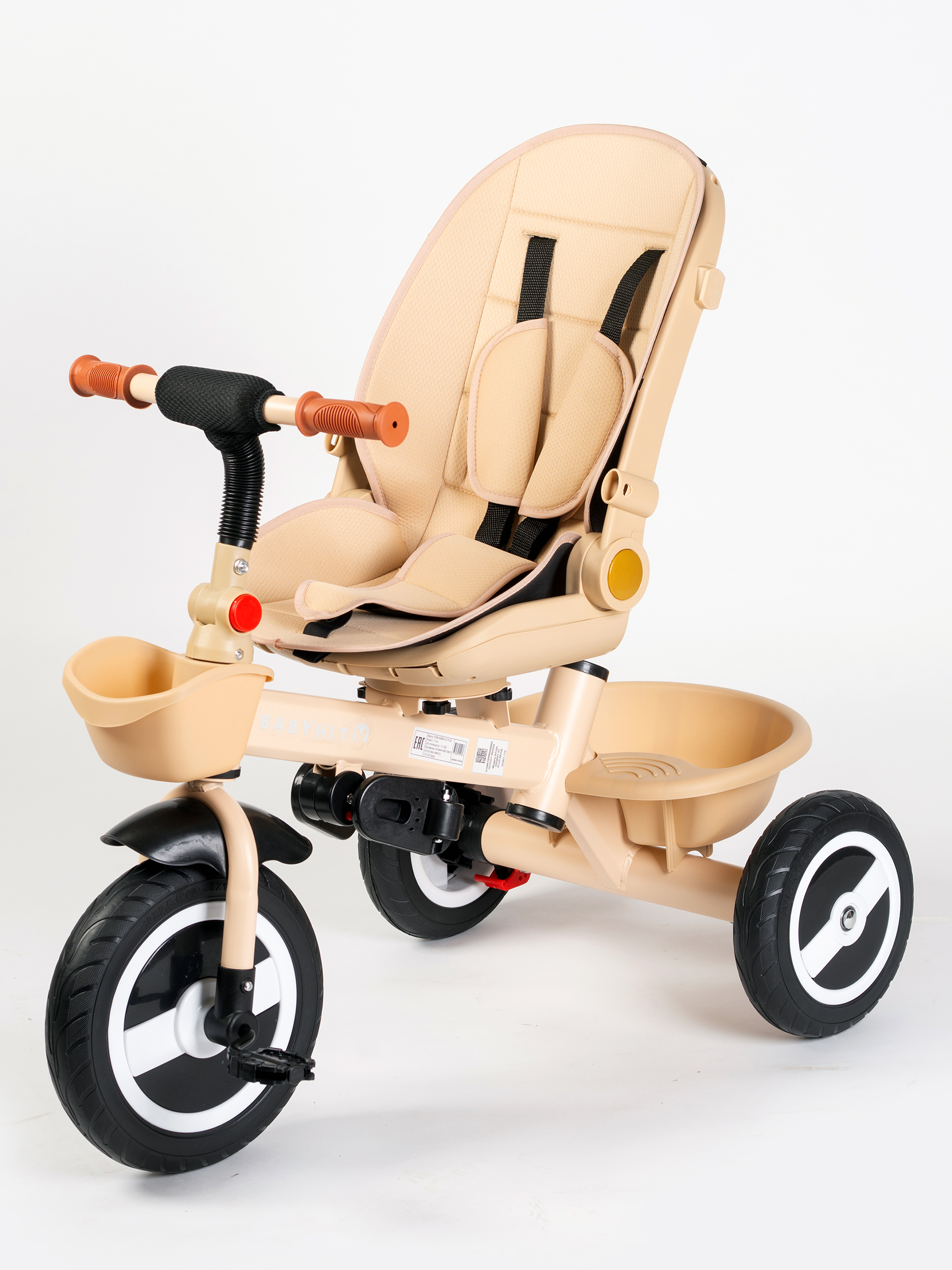 Трехколесный велосипед Babyhit 10 дюймов - фото 6