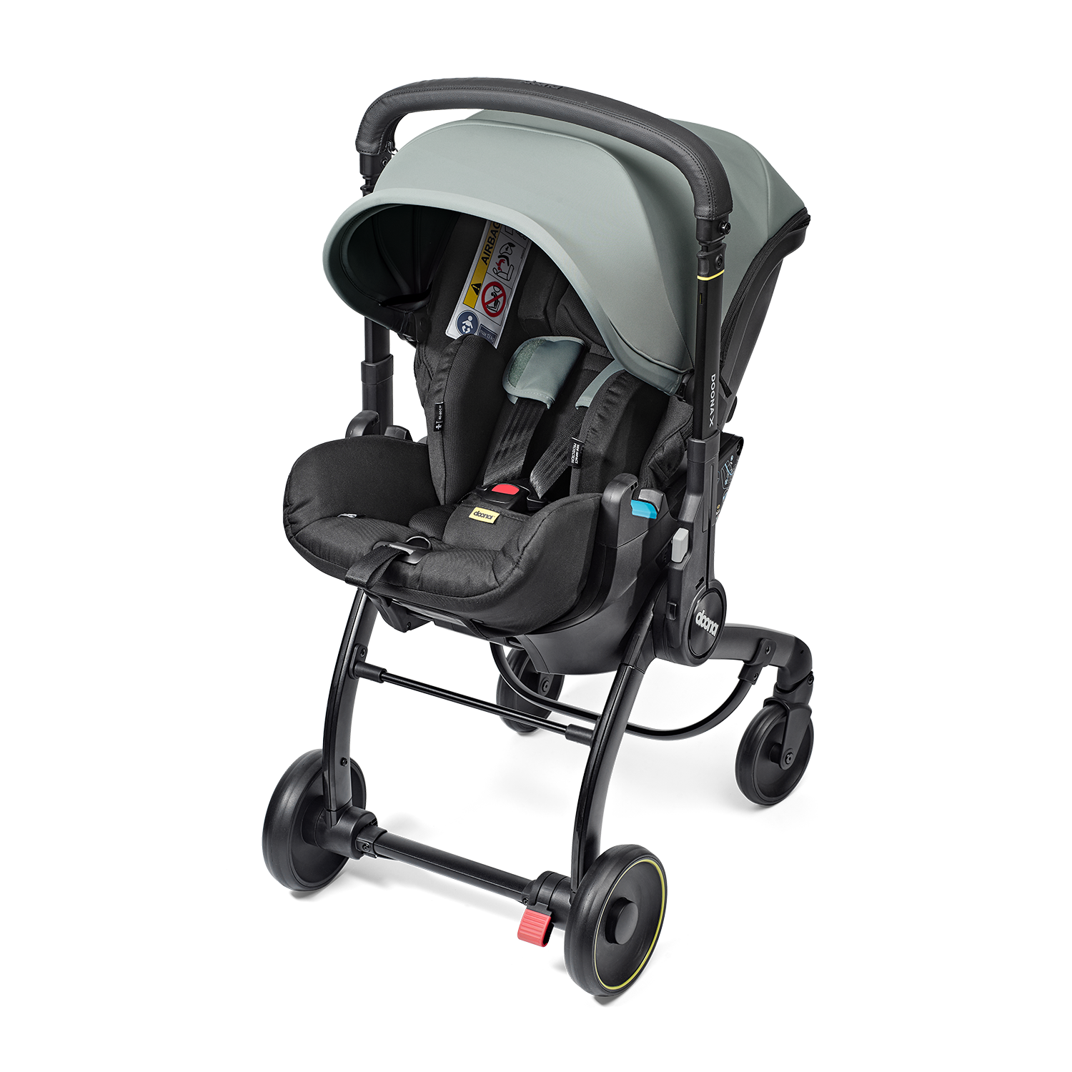 Автокресло Doona X Dusty Sage Isofix 0 (0 -13 кг) - фото 21