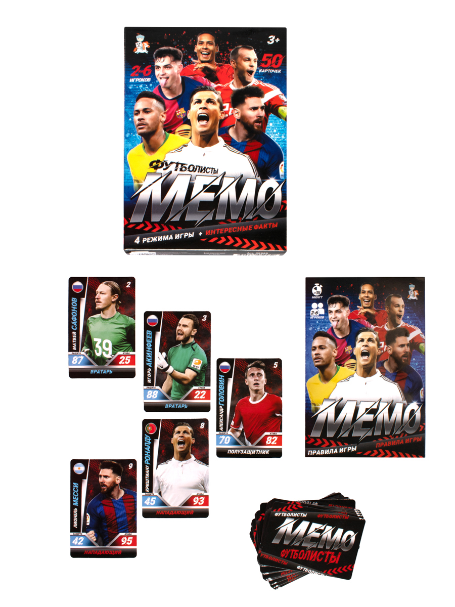 Настольная игра Десятое королевство Мемо Футболисты - фото 3