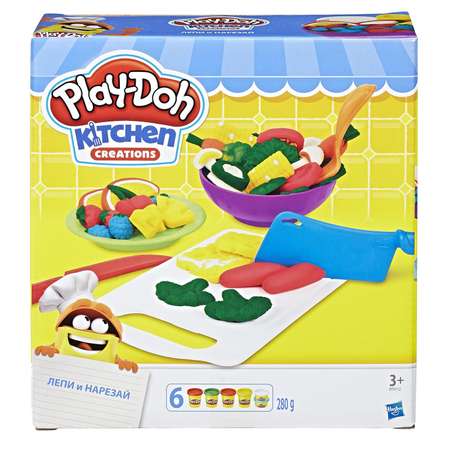 Пластилин Play-Doh Приготовь и нарежь на дольки