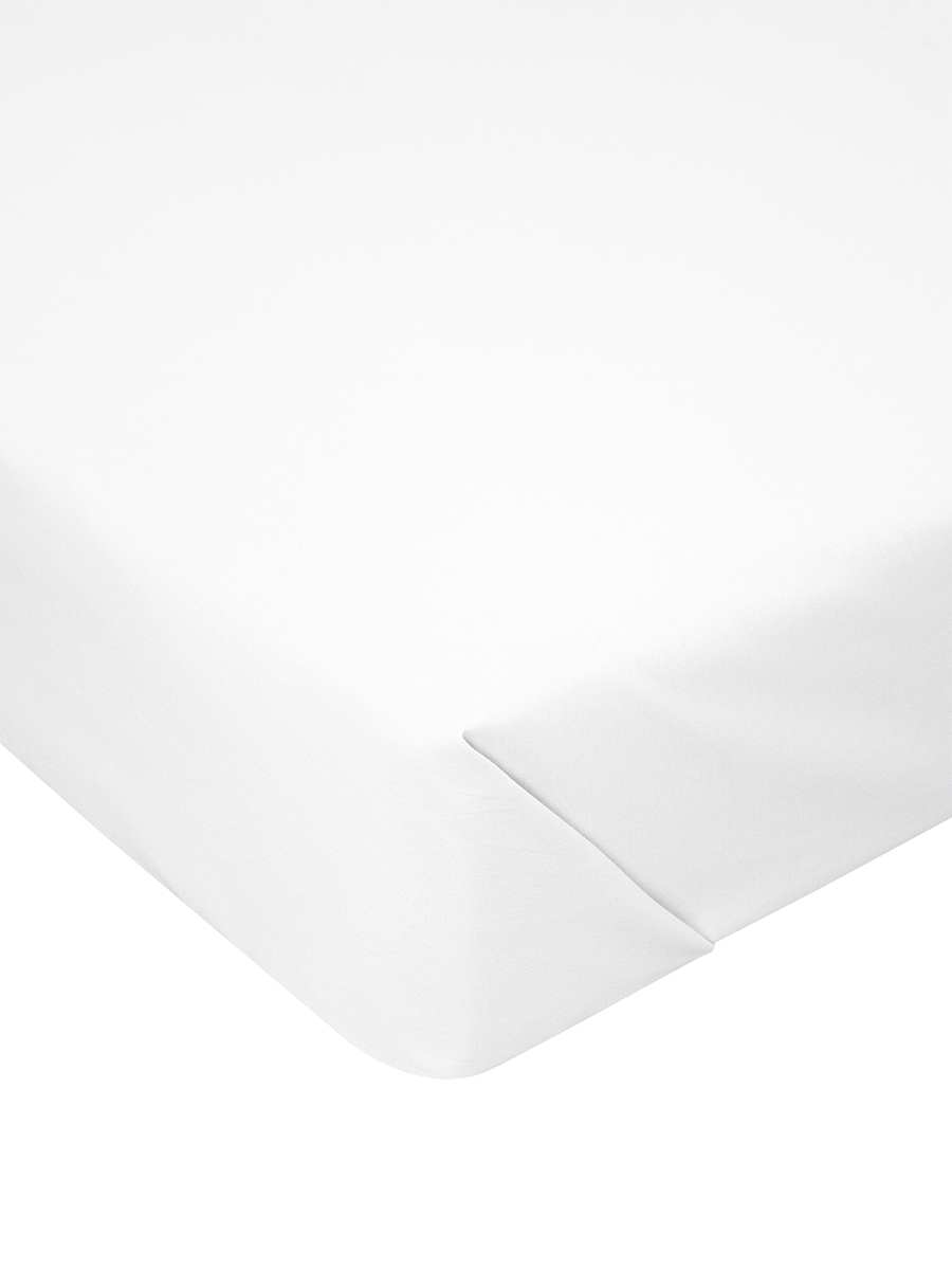 Простыня BRAVO поплин белый 180 x 215 см 1 шт. - фото 5