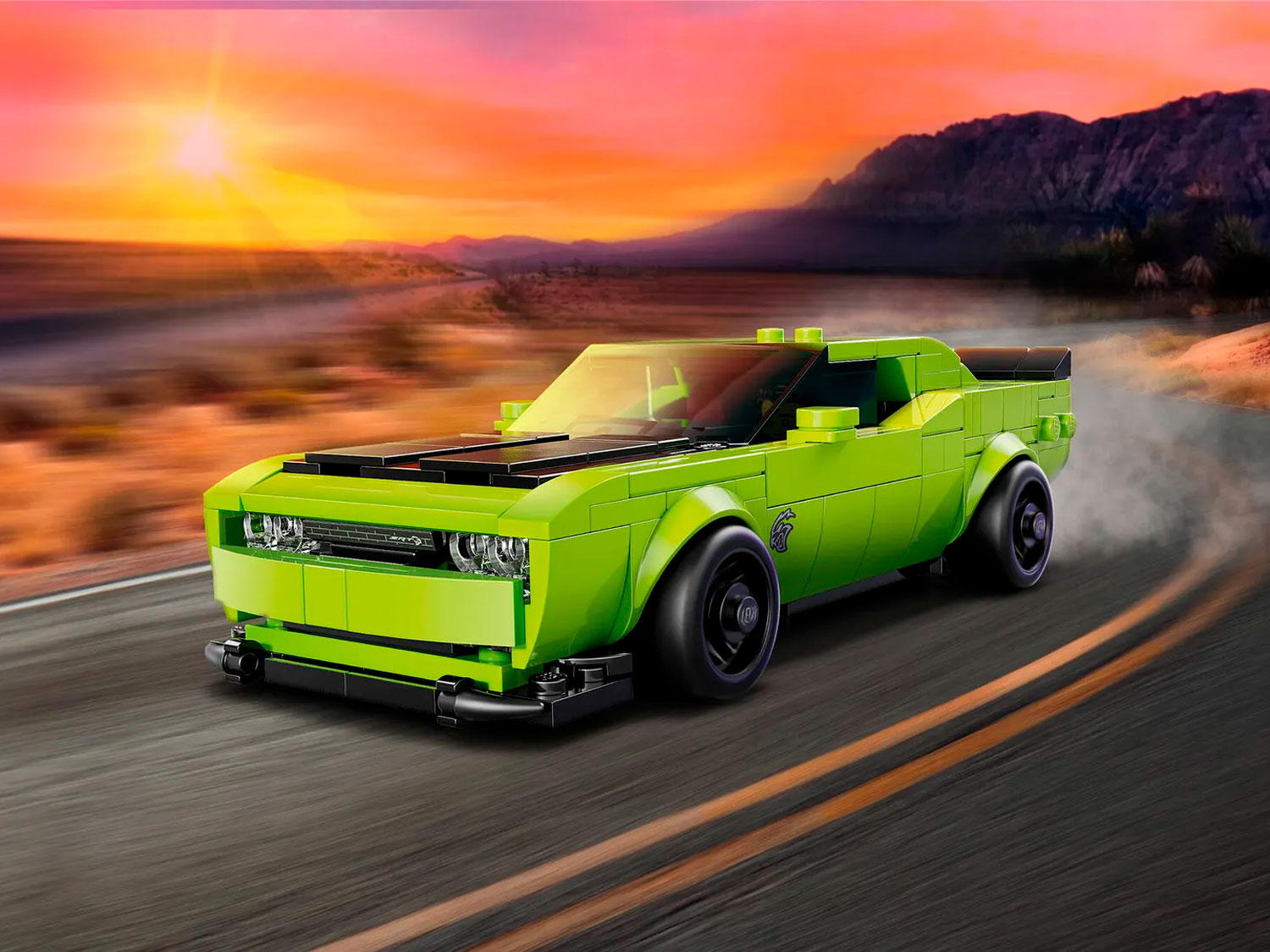 Конструктор LEGO Speed Champions Dodge Challenger SRT Hellcat 390 дет. - фото 9