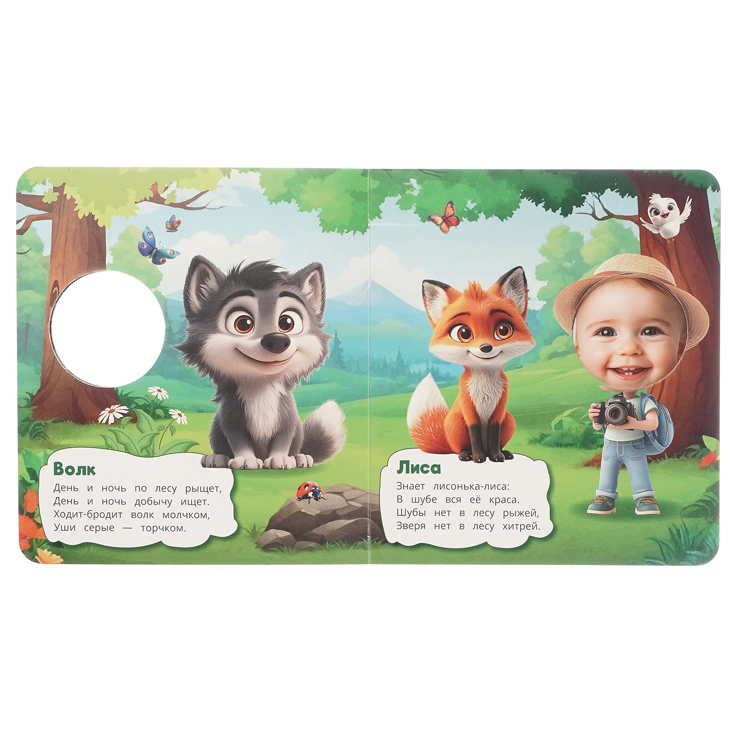 Книга с фотографией УМка Прогулка в лесу Степанов - фото 5