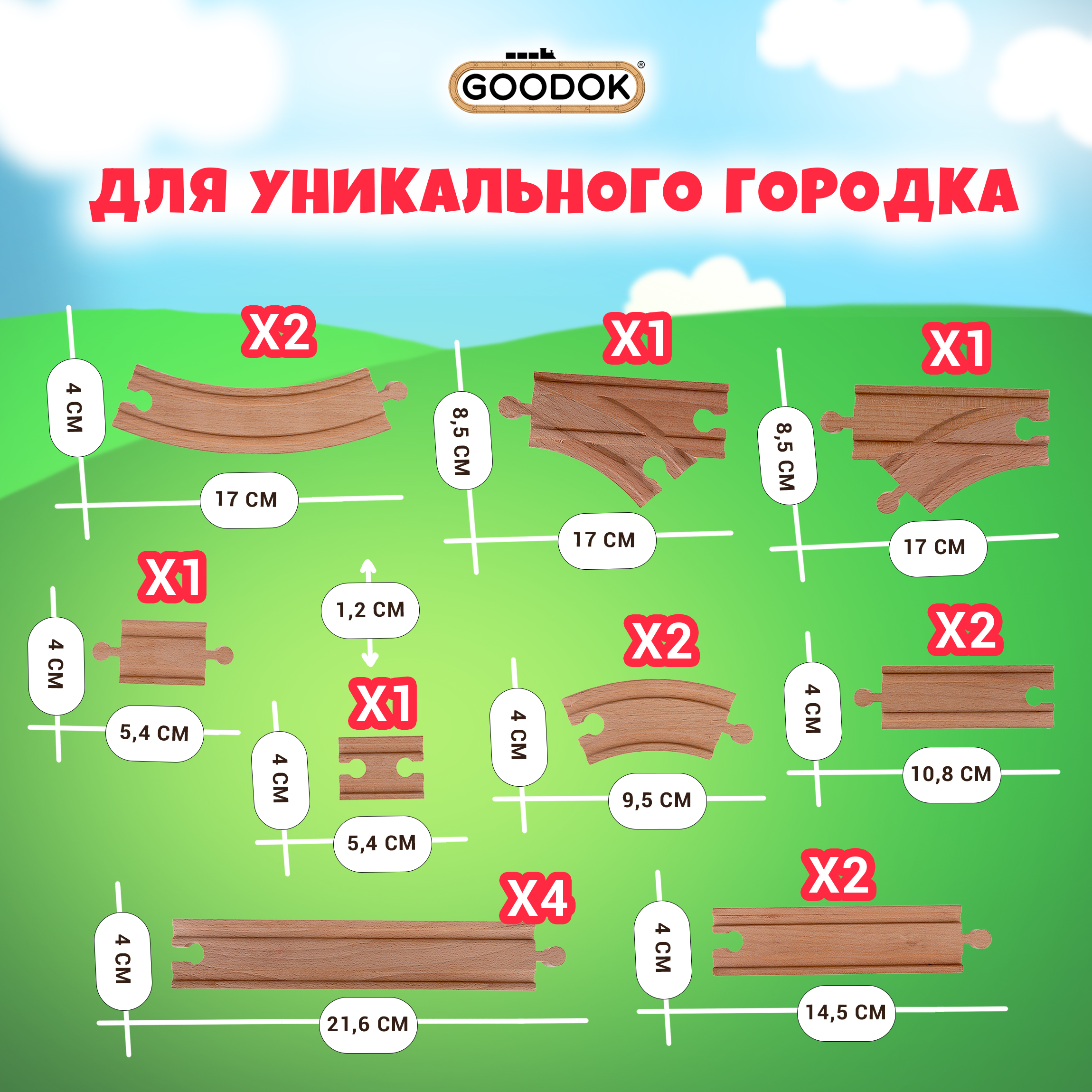 Дополнительные элементы 1TOY Т24441 - фото 2