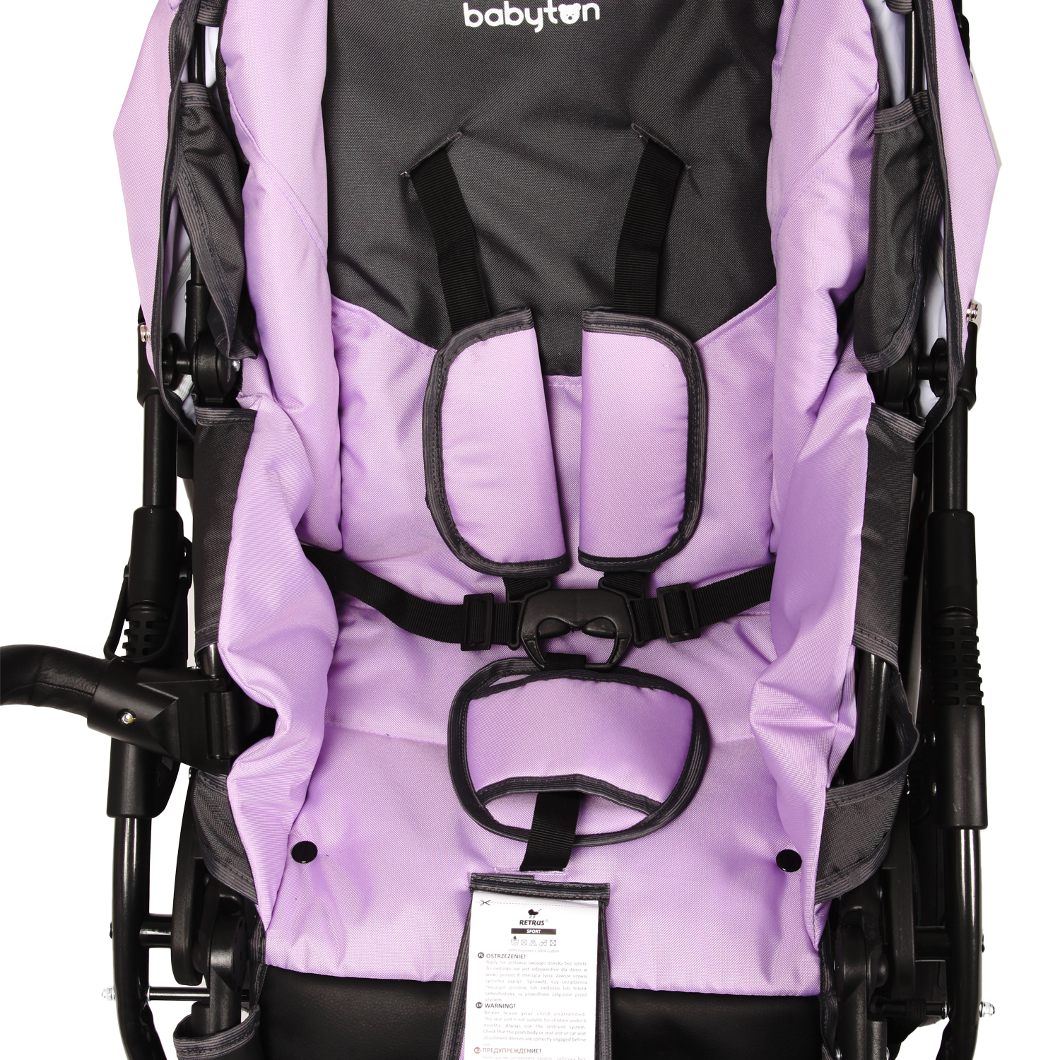 Коляска 2в1 Babyton Rocky Purple - фото 12