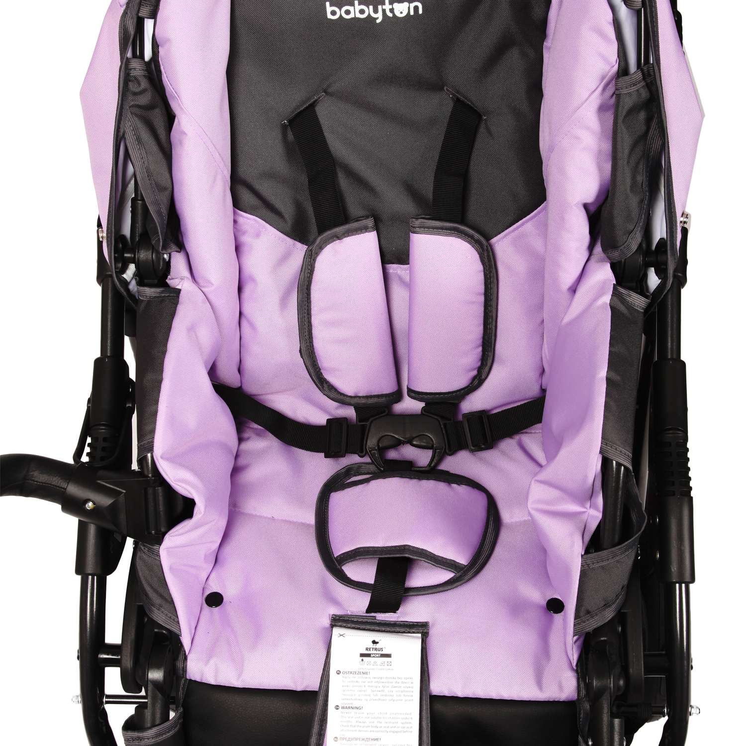 Коляска 2в1 Babyton Rocky Purple - фото 12