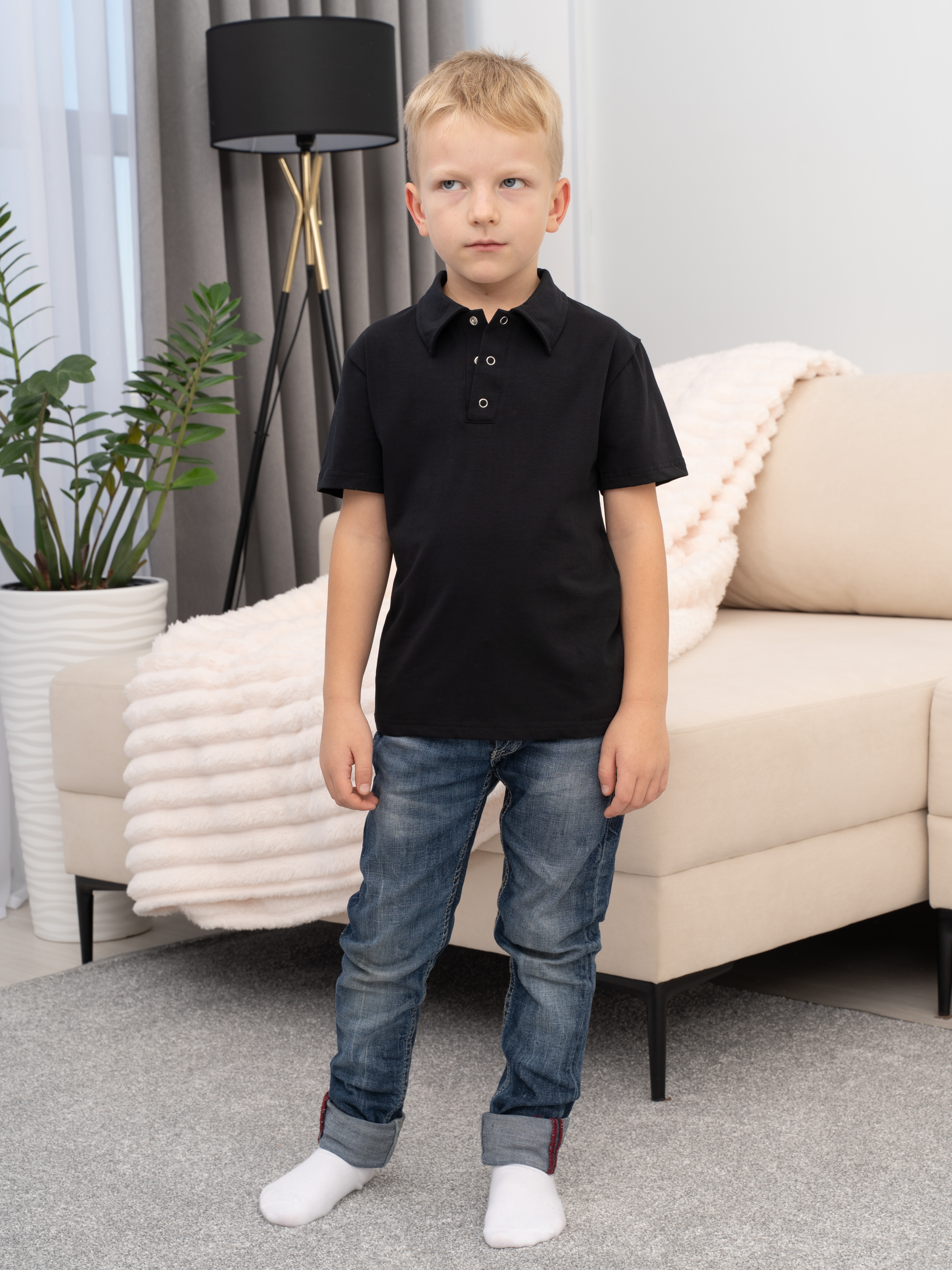 Поло Утенок 659 черный - фото 18