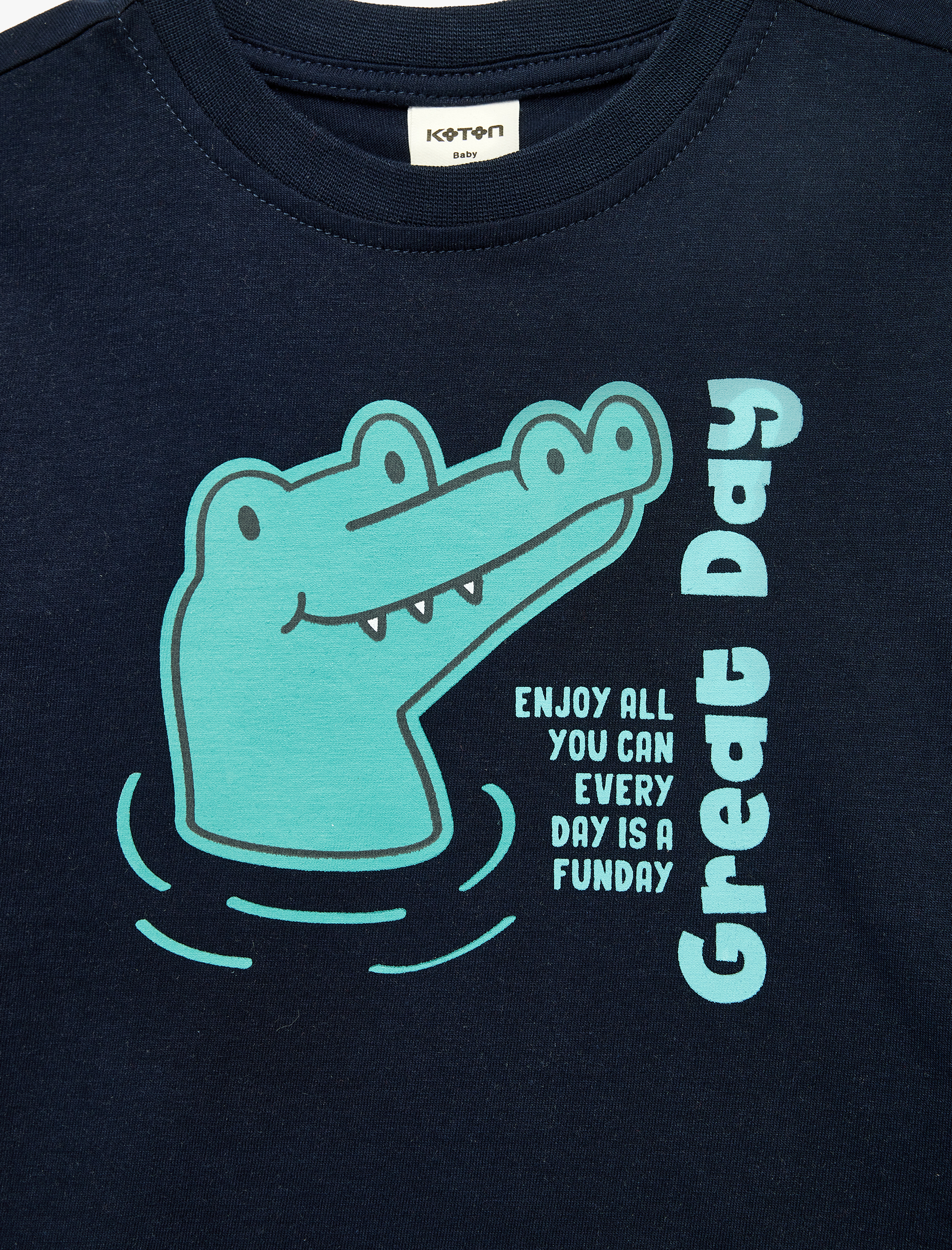 Футболка KOTON 6SMB10173TK704 - фото 3