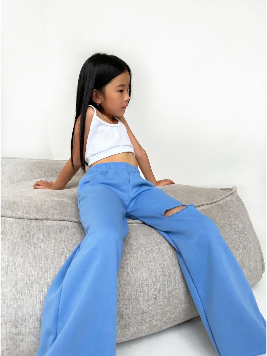 Брюки ROOMY ESSENCE STREETjog/blue - фото 10