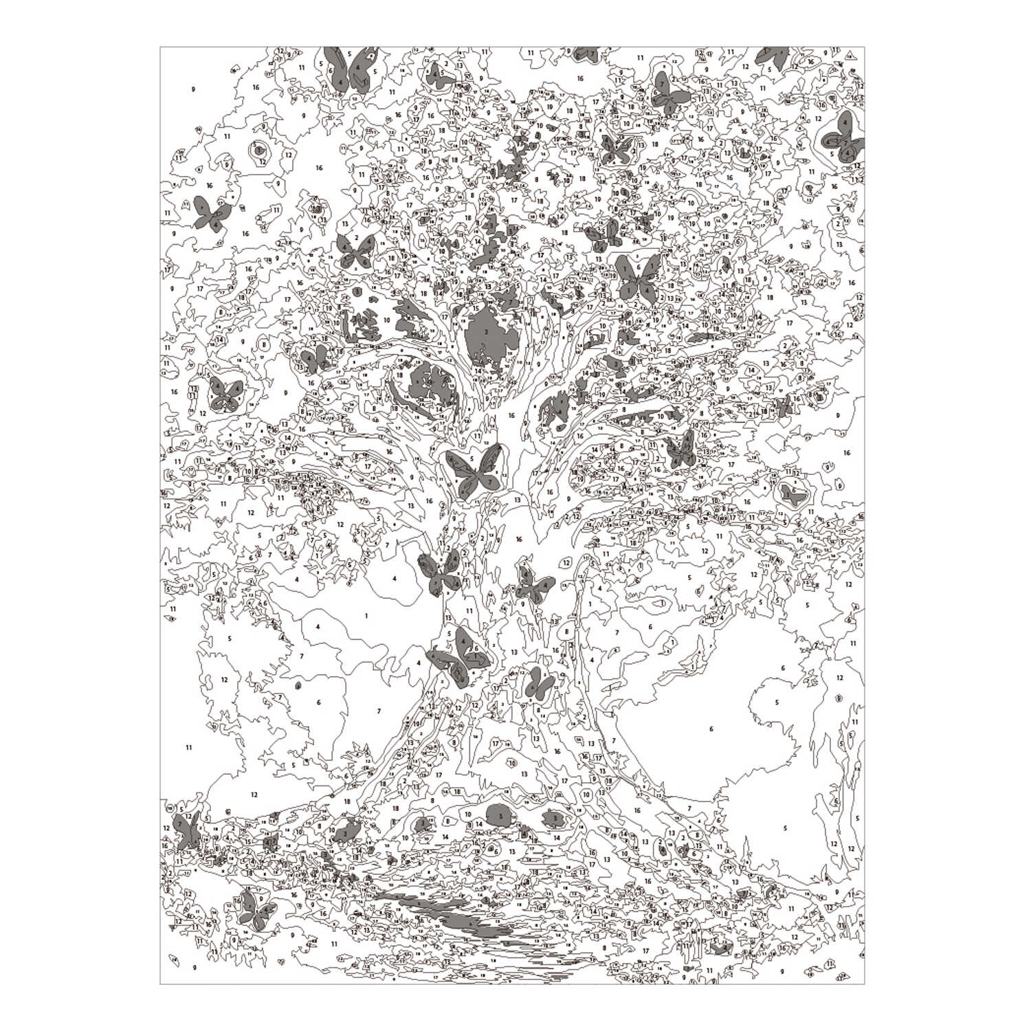 Картина по номерам Феникс + Волшебство - фото 4