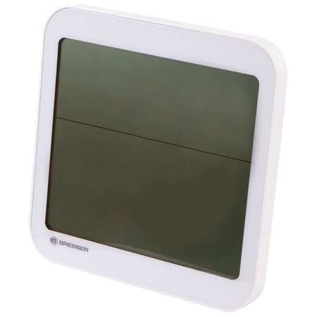 Часы настенные Bresser MyTime Meteotime LCD белые