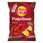 Чипсы из натурального картофеля Lays Лобстер рифленые 140г