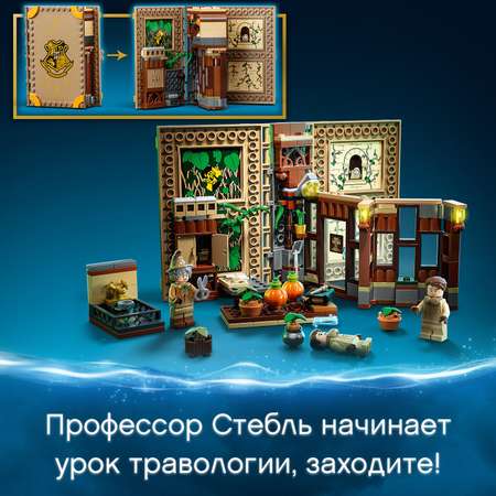 Конструктор LEGO Harry Potter Учёба в Хогвартсе Травология блочный