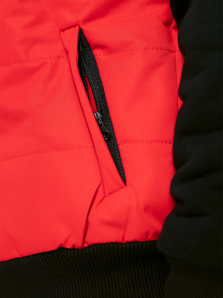 Куртка RODOS М-222_Детская(М)/красный_черный - фото 9