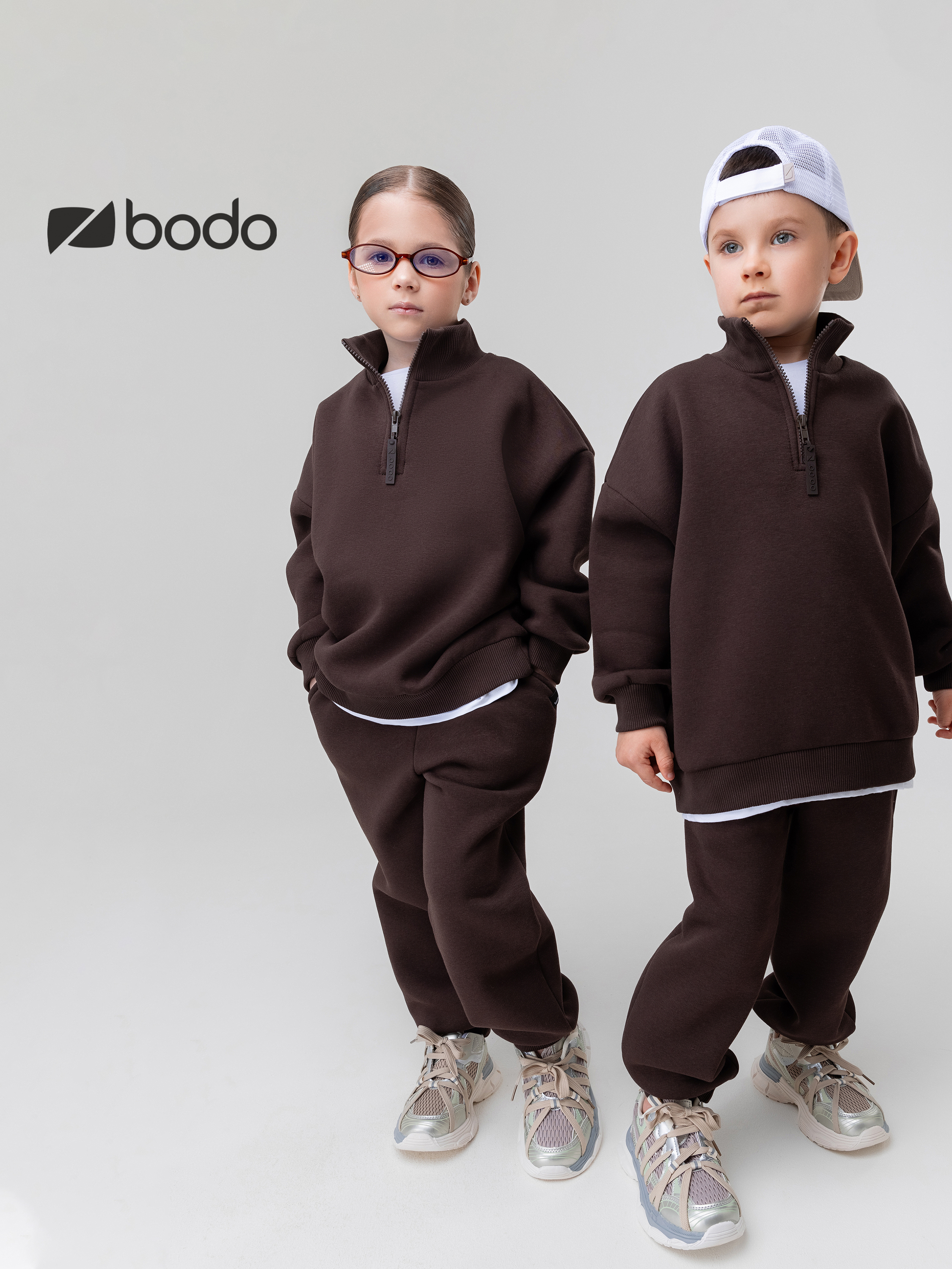 Костюм Bodo 11-599MU_кофейный - фото 2