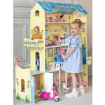 Домик для кукол PAREMO 135 см с мебелью