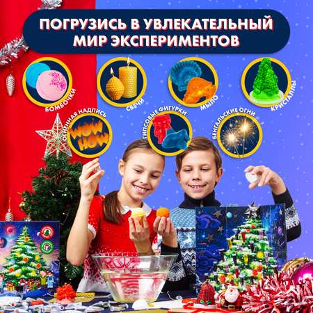 Набор для опытов WOW! HOW? Новогодний квест