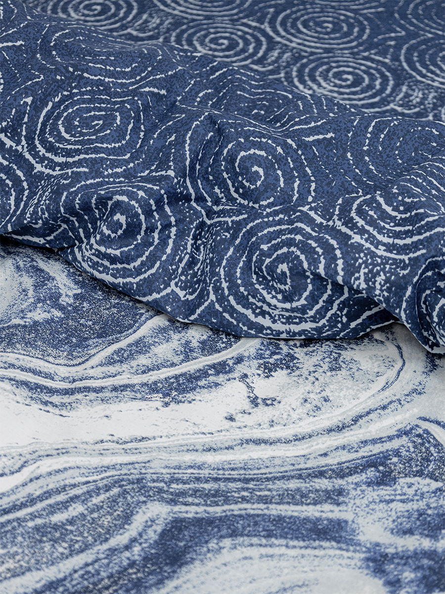 Комплект постельного белья для SNOFF Водопад двуспальный 4 предм. - фото 8