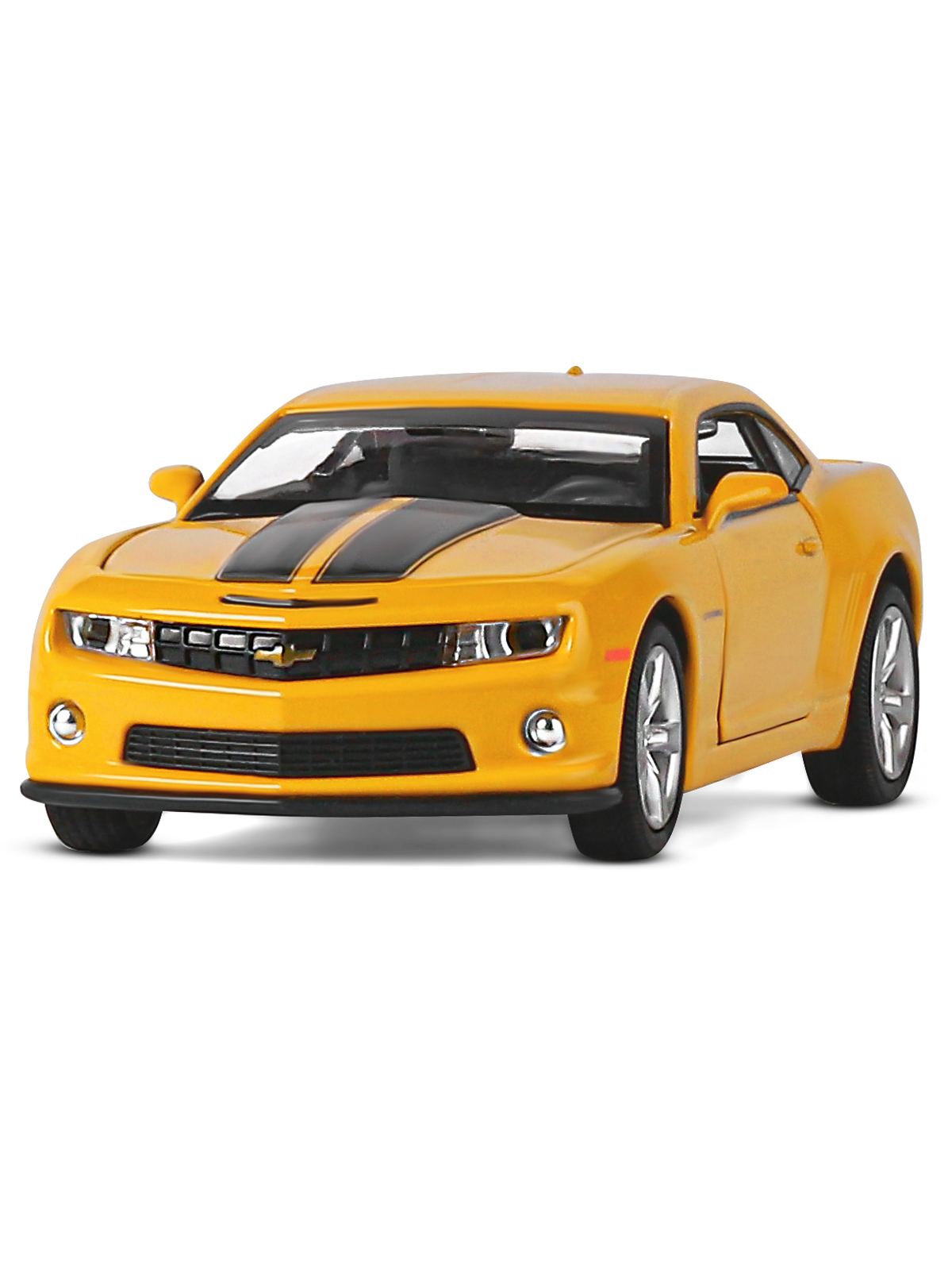 Автомобиль АВТОпанорама Chevrolet Camaro SS 1:32 JB1251155 - фото 6