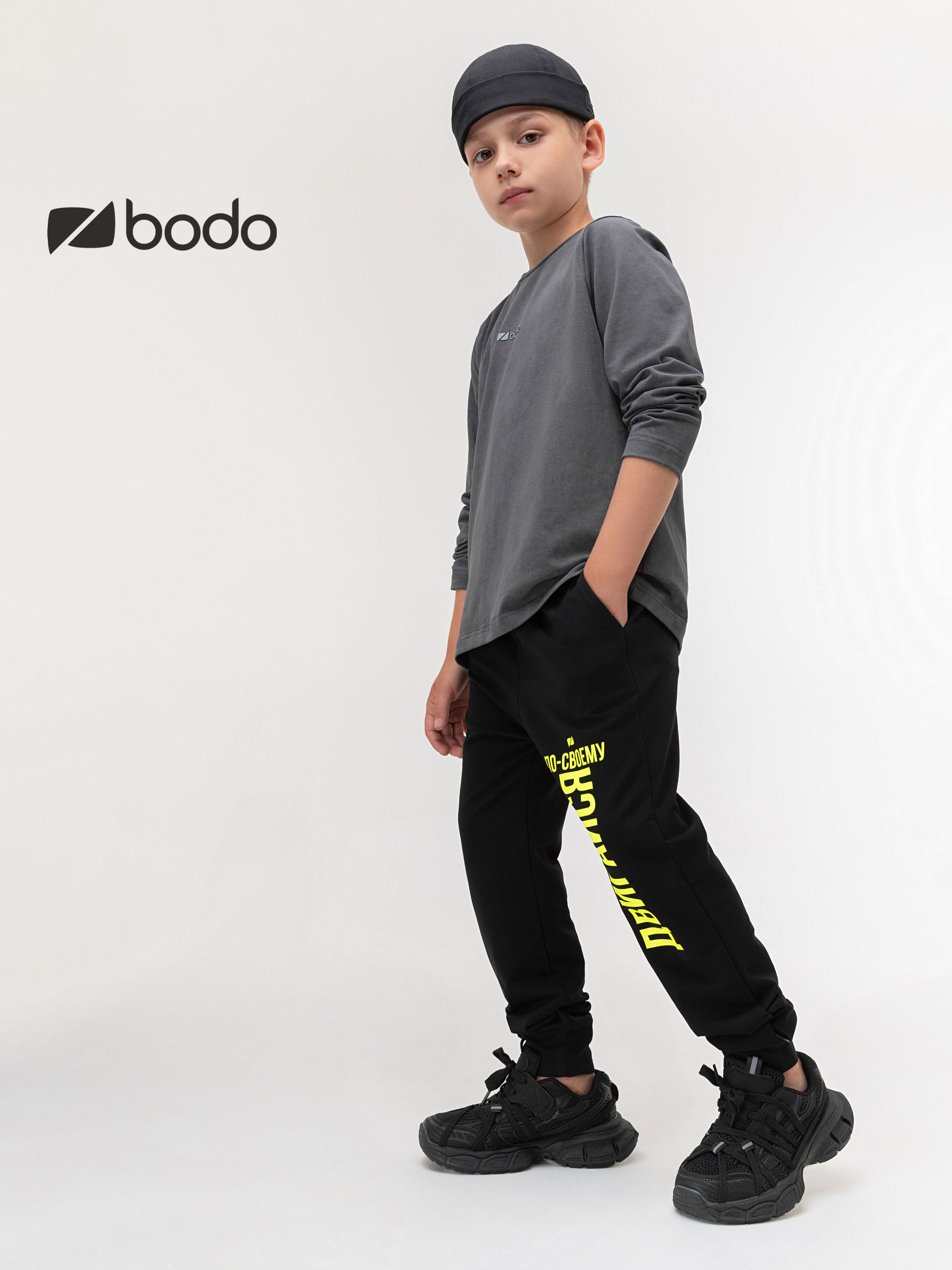 Брюки Bodo 6-622MU_черный - фото 2