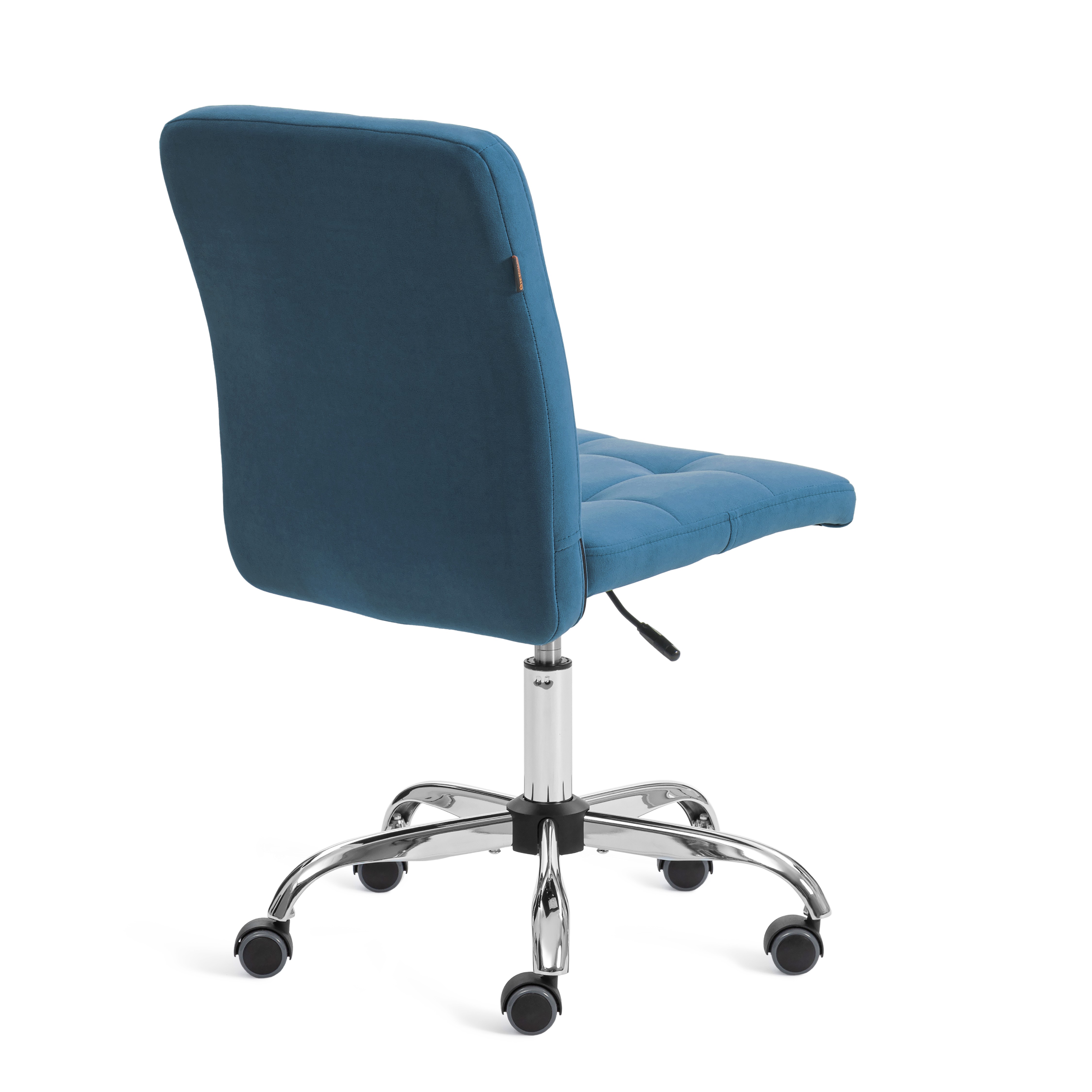 Компьютерное кресло TETCHAIR Фиеста велюр синий - фото 4
