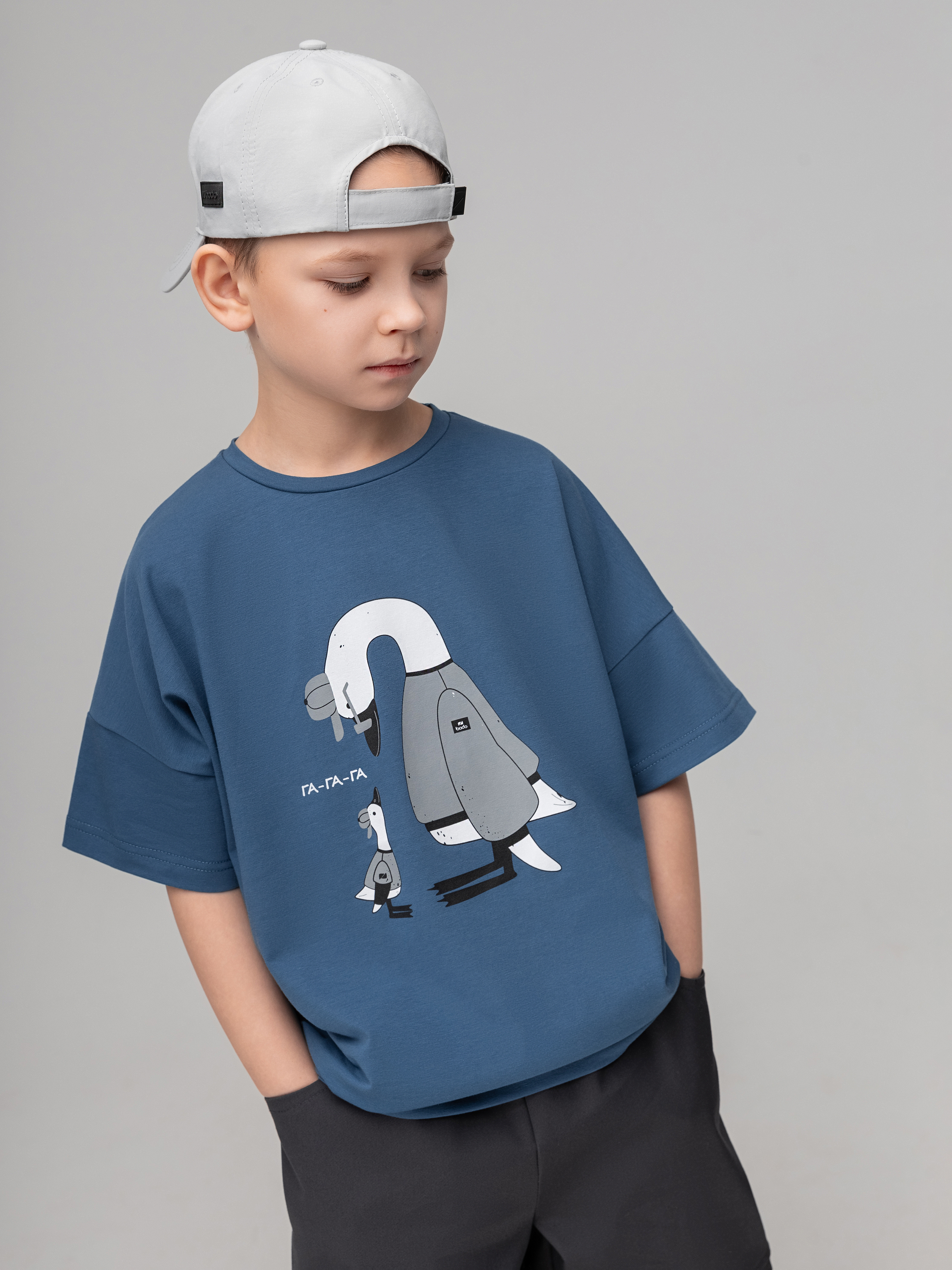 Футболка Bodo 4-435MU_индиго - фото 1