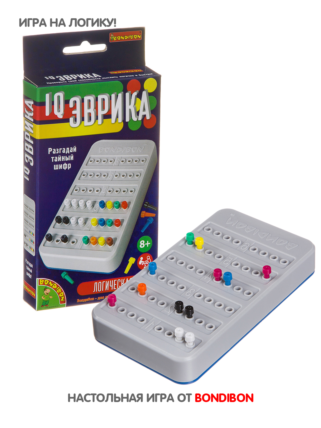 Настольная игра Bondibon Логическая IQ Эврика - фото 1