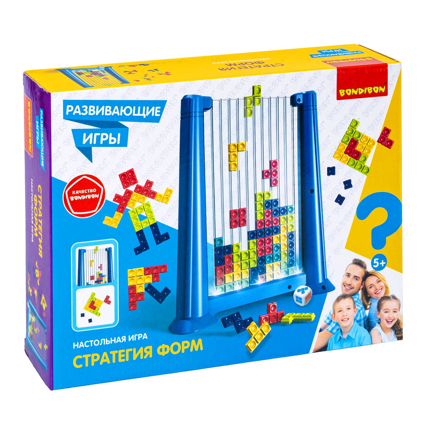 Настольная игра Bondibon для двоих Стратегия Форм - фото 3
