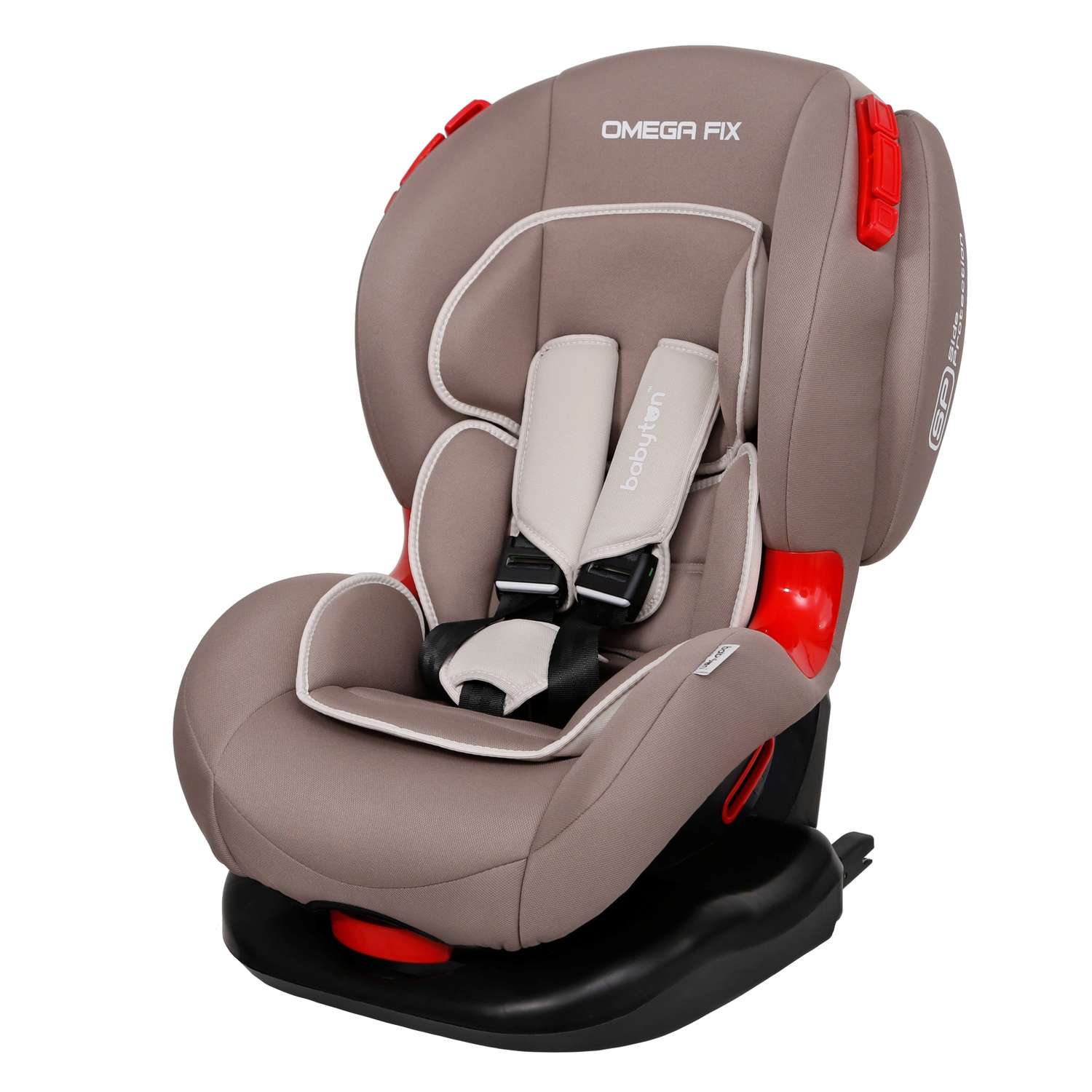 Автокресло Babyton Omega Fix Mokko Isofix 1/2 (9-25 кг) - фото 20