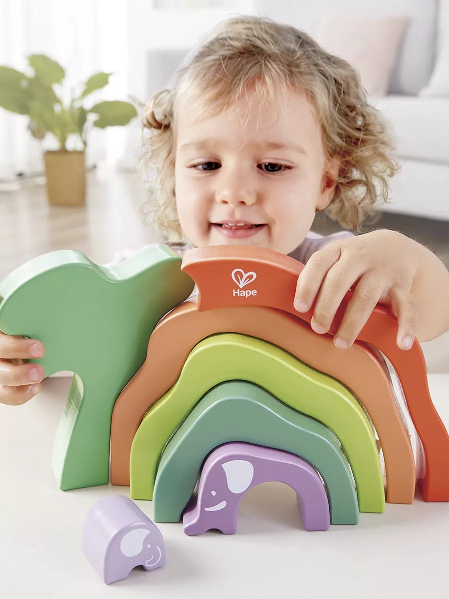 Игрушка Hape пирамидка - фото 1