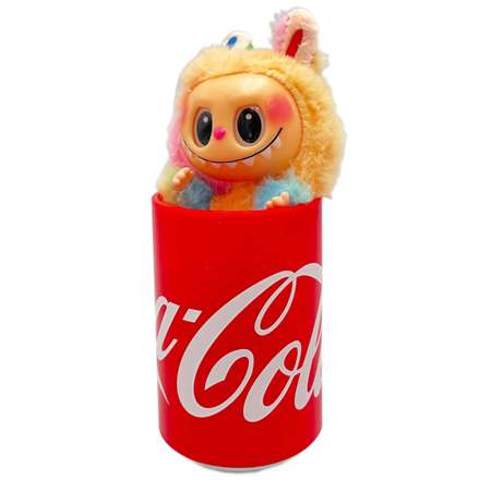Мягкая игрушка Smart Лабубу Labubu в банке Cola 15 см
