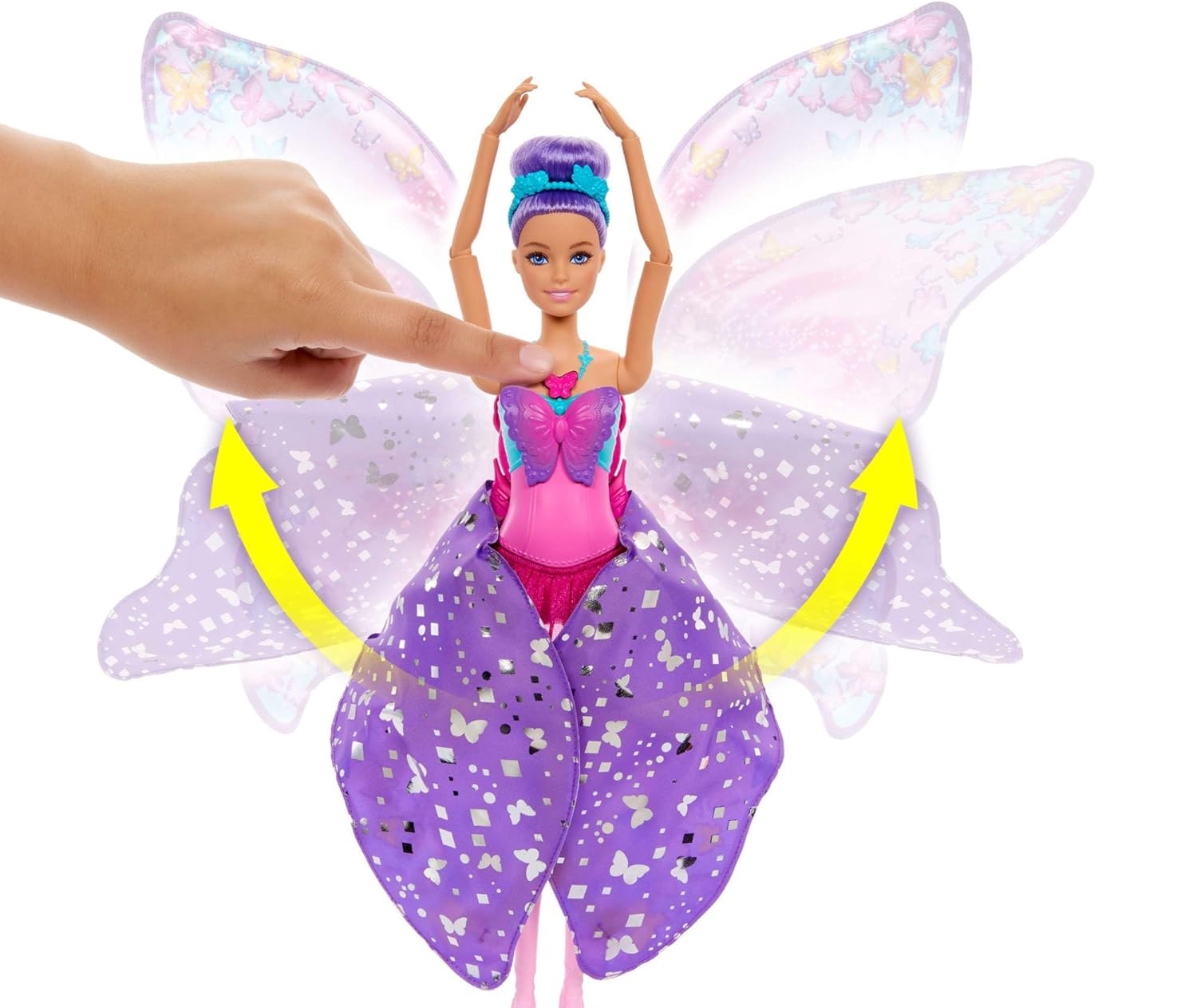 Кукла модельная Barbie Dance and Flutter HXJ10 - фото 4