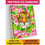 Картина по номерам Русская живопись Тигриная романтика