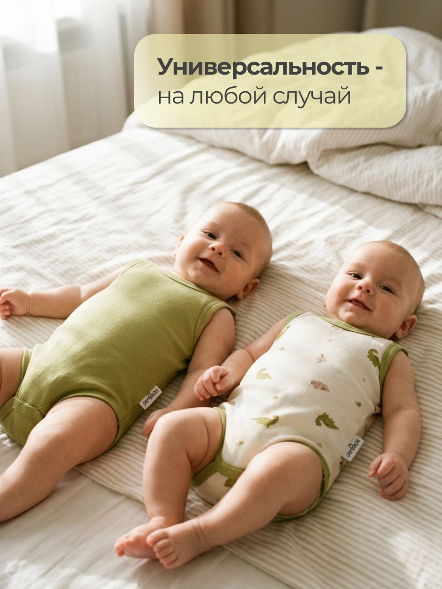 Боди-майка 2 шт Эскимо 27-785 - фото 6