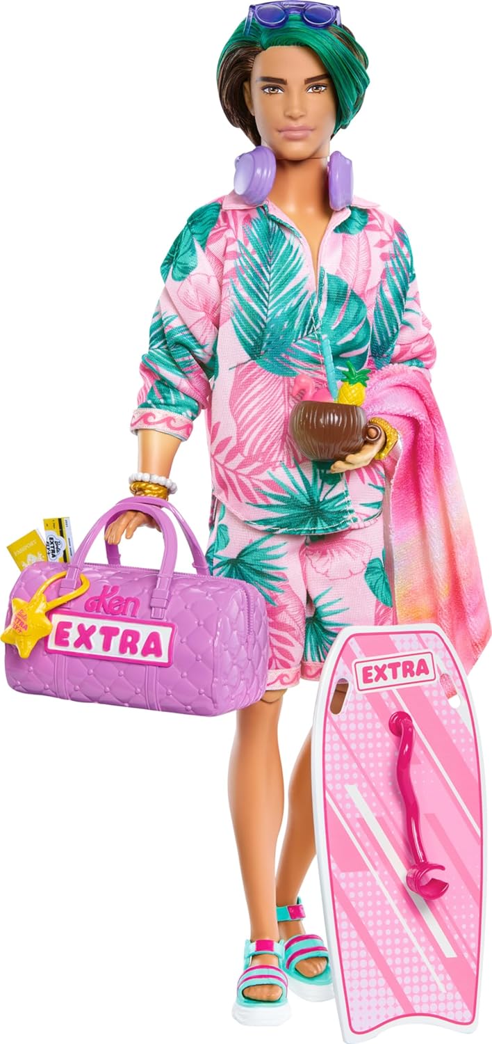 Кукла модельная Barbie Extra Fly Кен HNP86 - фото 1