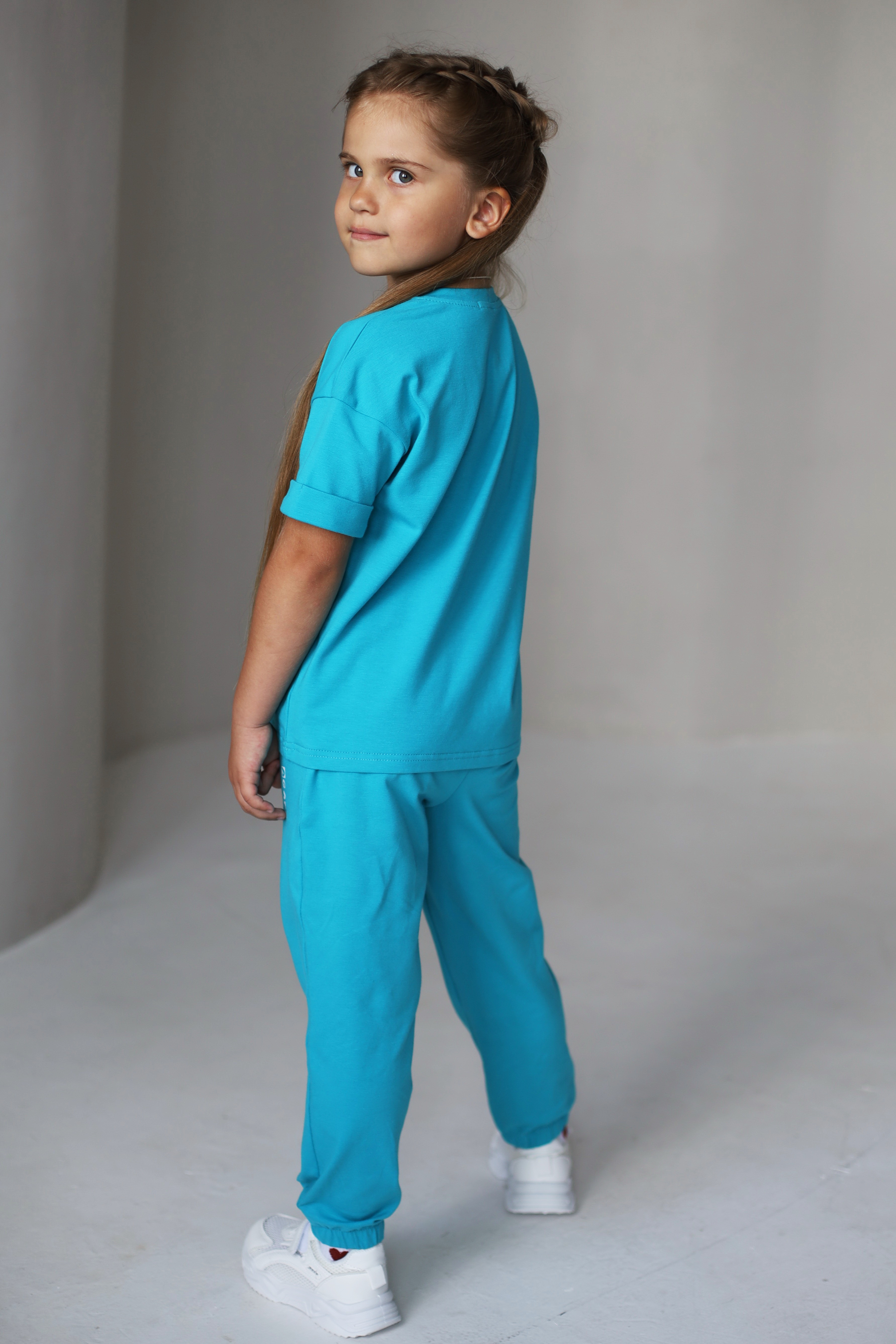 Костюм Агапэ 8017_бирюзовый - фото 5