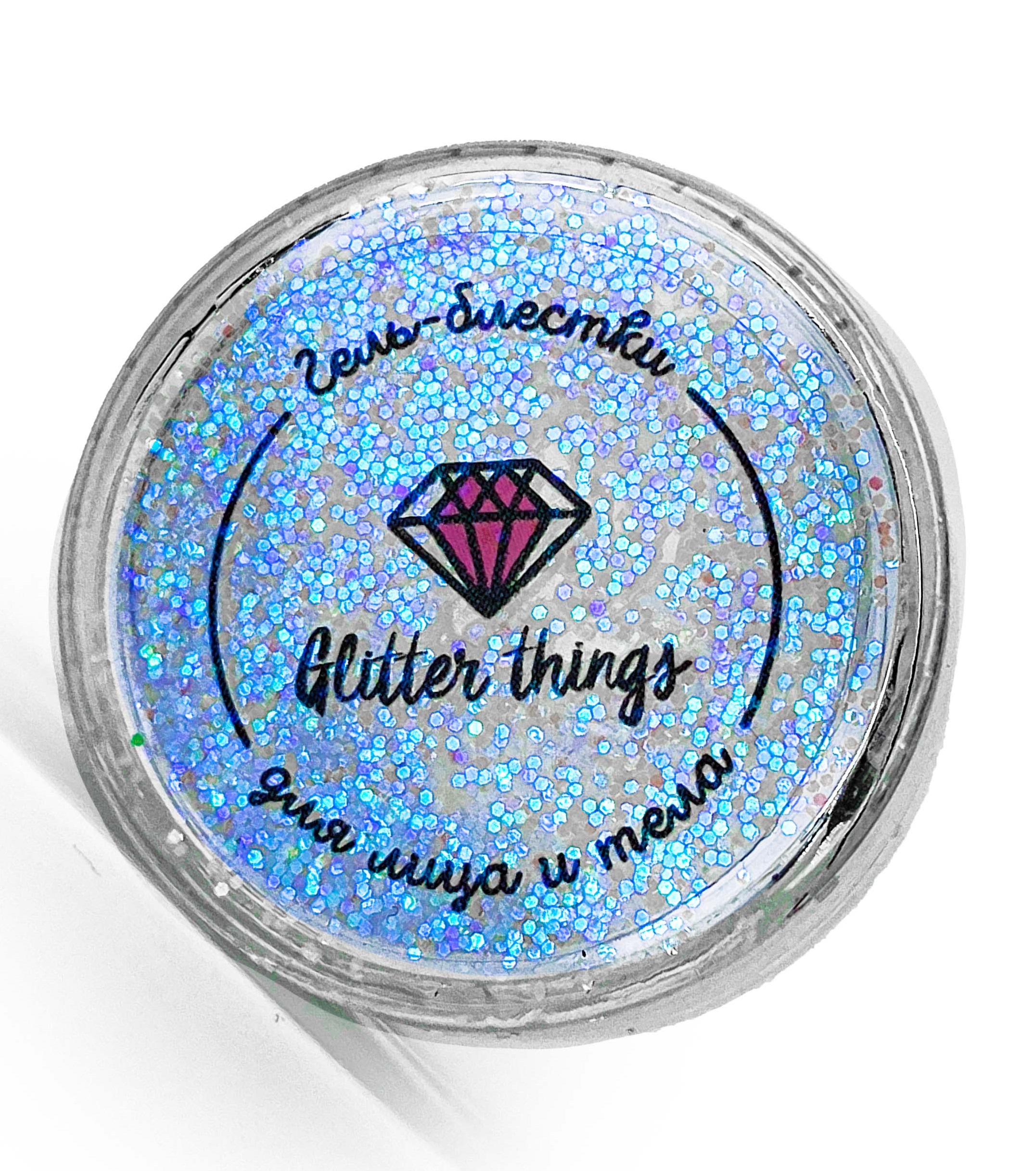 Глиттер-гель Glitter Things для макияжа лица и тела Фантом 5 мл - фото 5