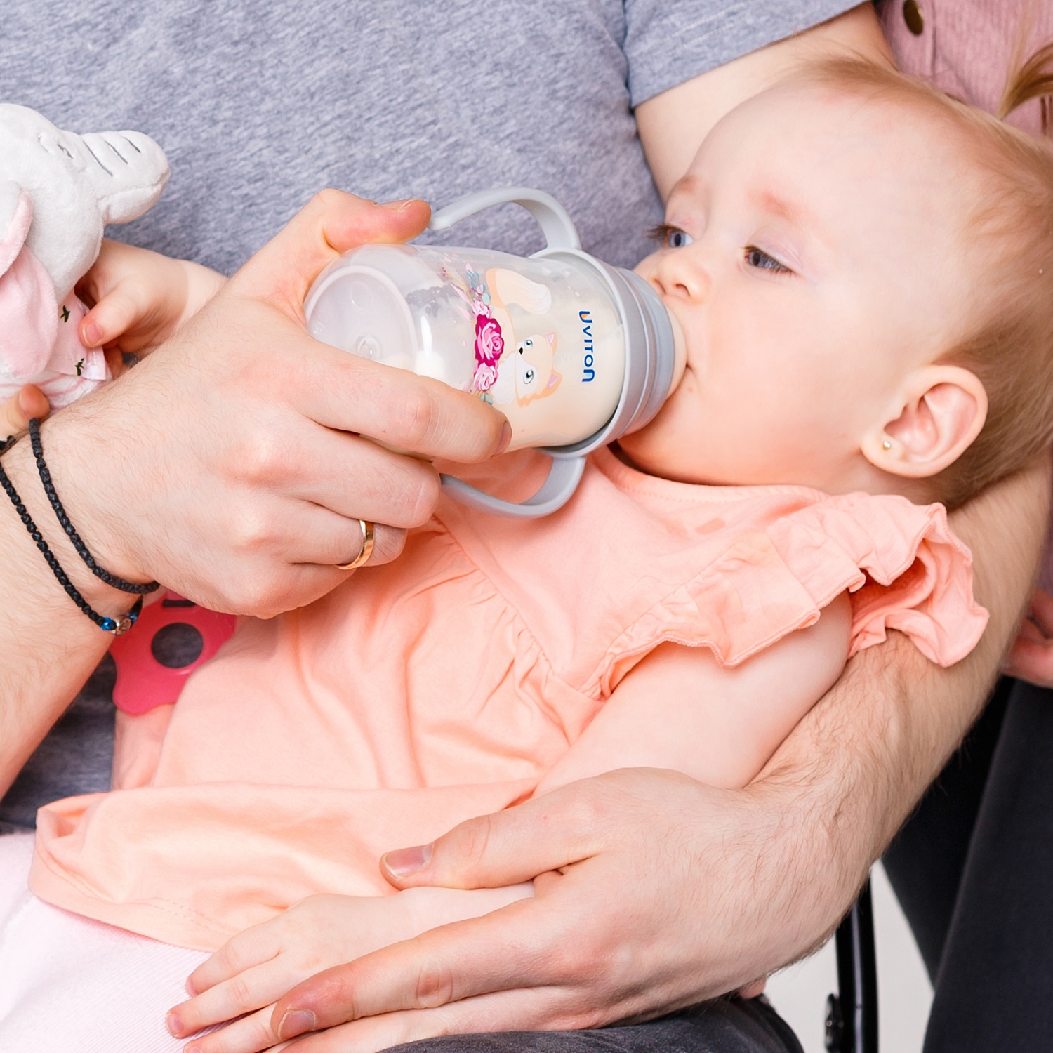 Бутылочка Uviton Anti-Colic 250 мл 1 шт. в ассортименте - фото 23