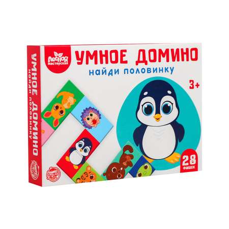 Настольная игра Лесная мастерская Домино