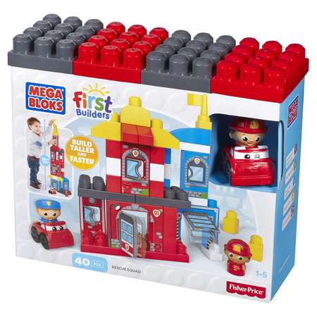 Конструктор Mega Bloks блочный