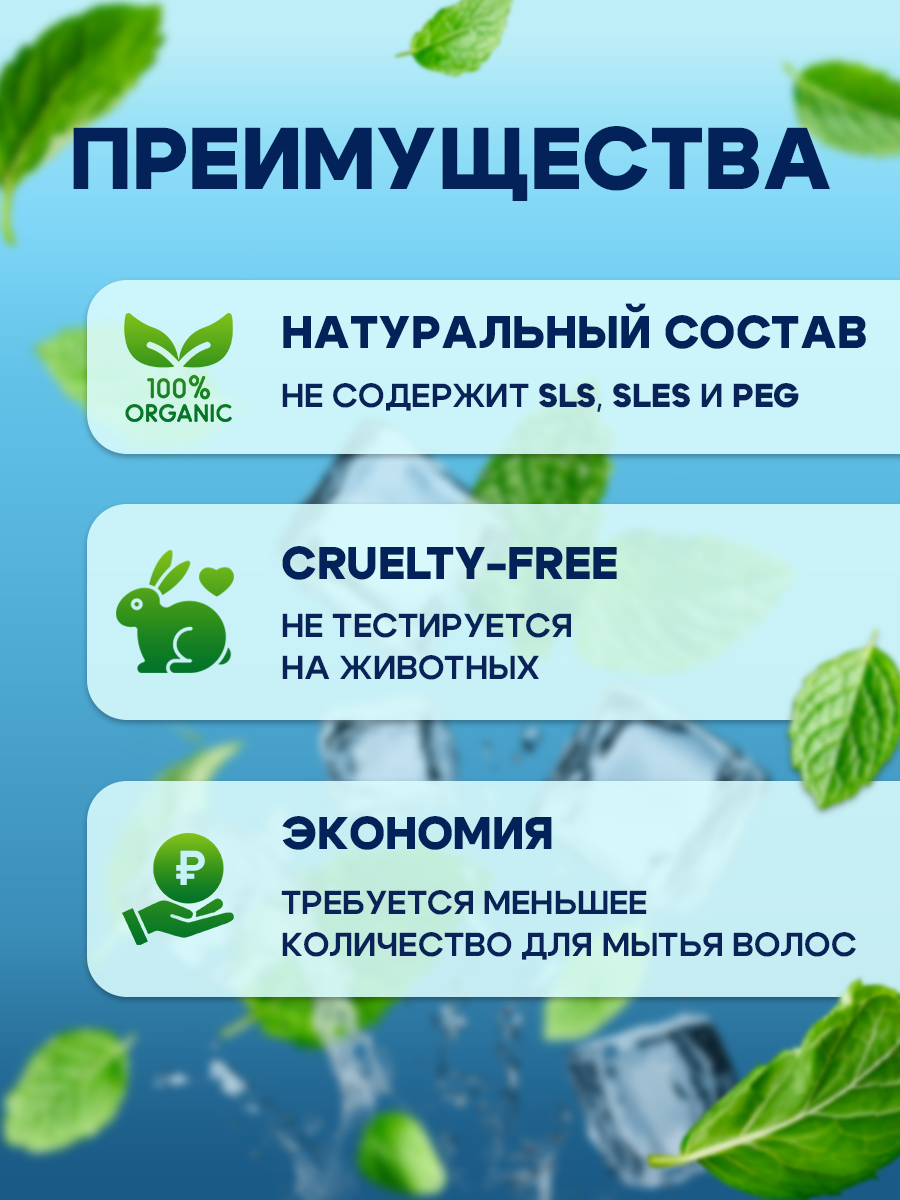 Шампунь GREENAURUM 60 мл - фото 2