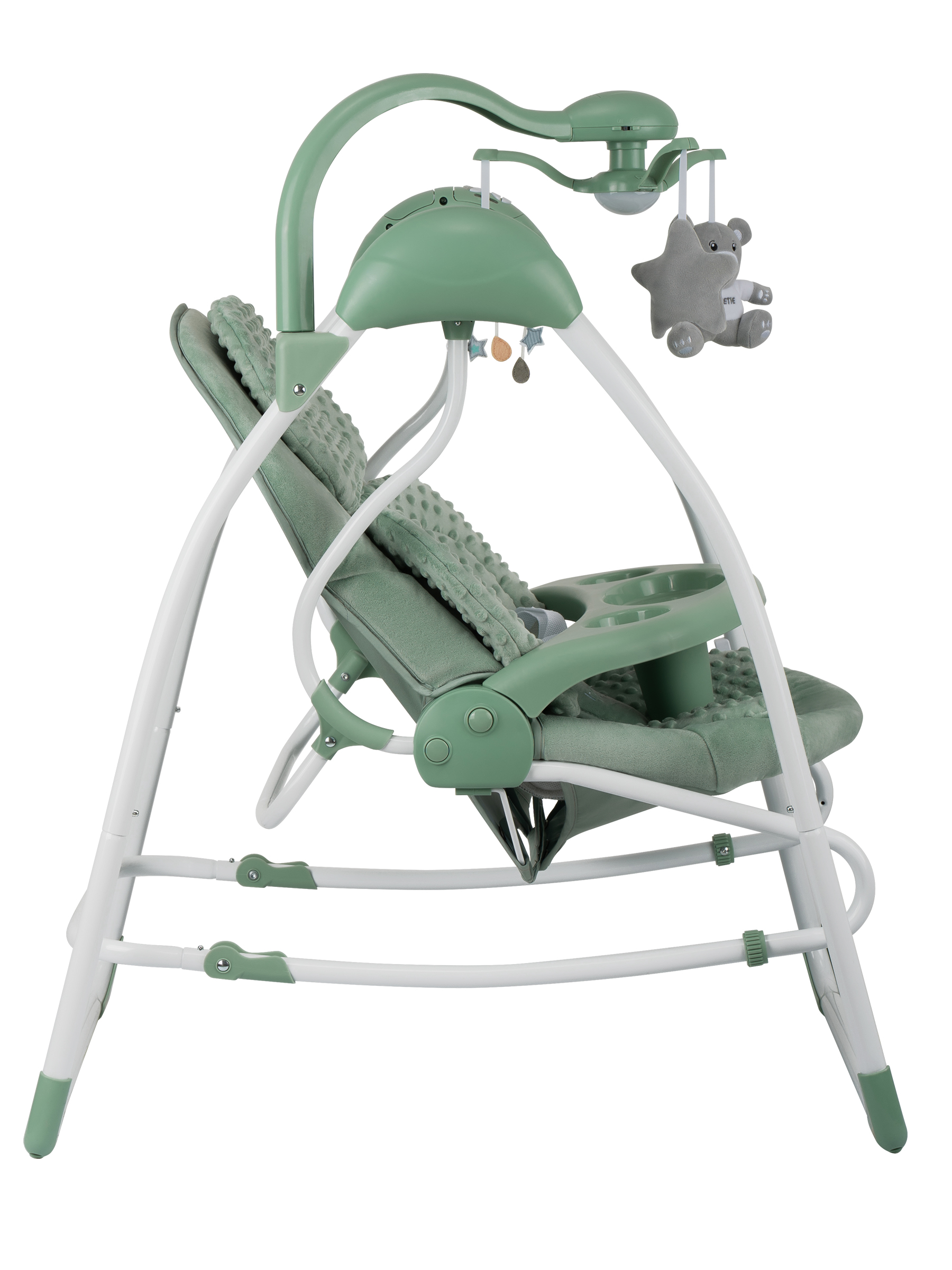 Качели Indigo Fresh зеленый-серый - фото 18