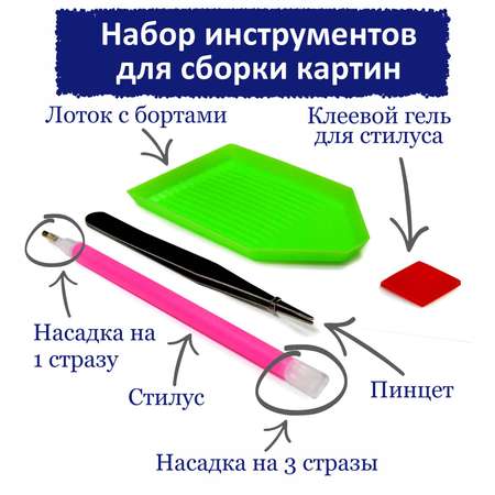 Алмазная мозаика Милато Мечтатель под лампой